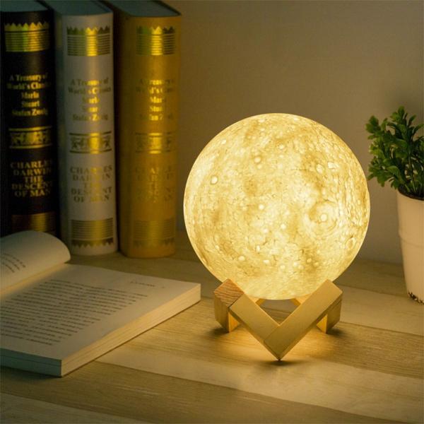 3D Lune Veilleuse LED la – Boutique Shaman