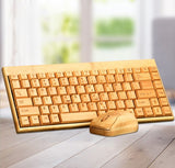 clavier bambou PC et Mac ordinateur pas cher