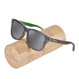 lunettes de soleil en bois recyclé de skatebord , polarisées artisanales en bois pas cher, en promo sur nature et zen