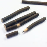 Crayon stylo bille en bois brut