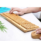 Clavier en bois de bambou : une solution naturelle et écologique