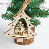Décorations de noël en bois, réalisées et décorées à la main. Une finesse du détail qui font de ces déco de petites œuvres d'art de Noël !