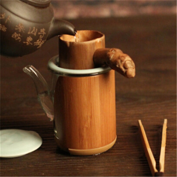 Filtre à thé matcha en bambou